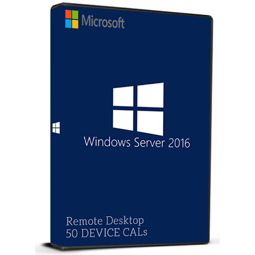 Windows Server 2016 Remote Desktop Services 50 DEVICE Connections Cd Key Global